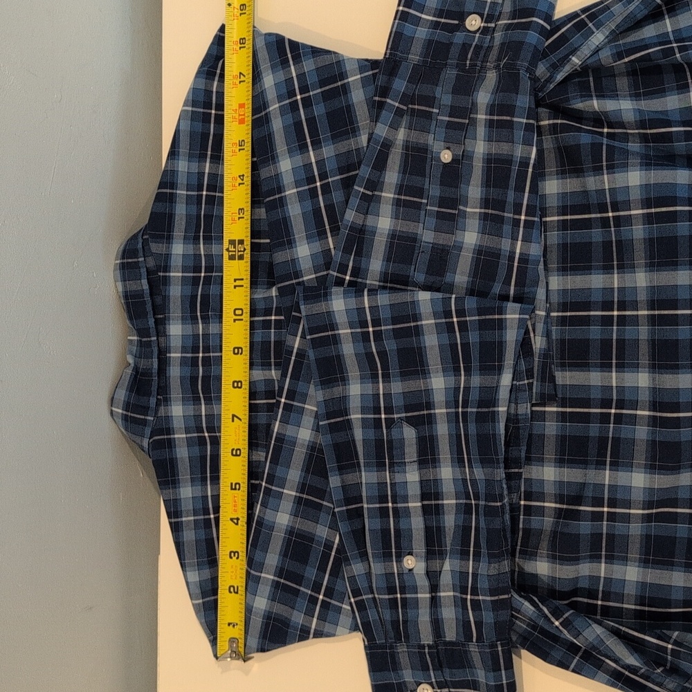 J. Crew Men's Large Slim Untucked Flex Washed Long Sleeve Shirt Style #BI051 - Picture 14 of 15